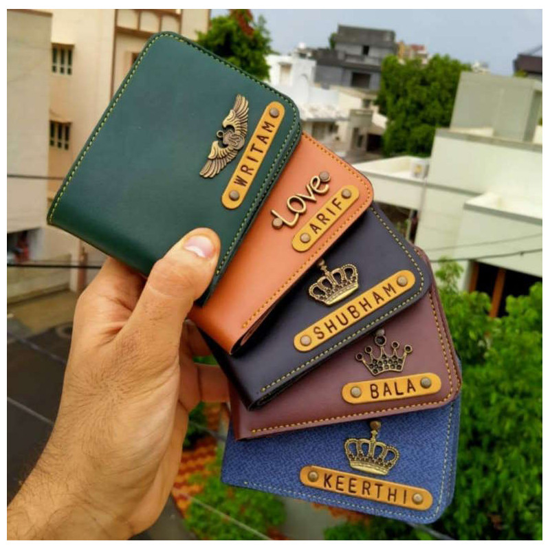 Gents Wallet Name & Charm