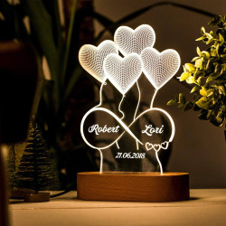 Infinity heart night lamp...